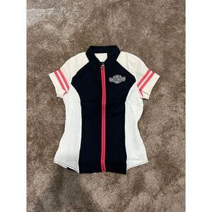 Harley Davidson Women's zip up xsmall